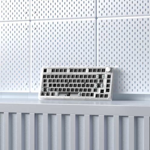 Купить Основание для клавиатуры FL ESPORTS DIY-barebone MK750 Wireless (MK750-5880) White Transparent - цена в Харькове, Киеве, Днепре, Одессе
в интернет-магазине Telemart фото