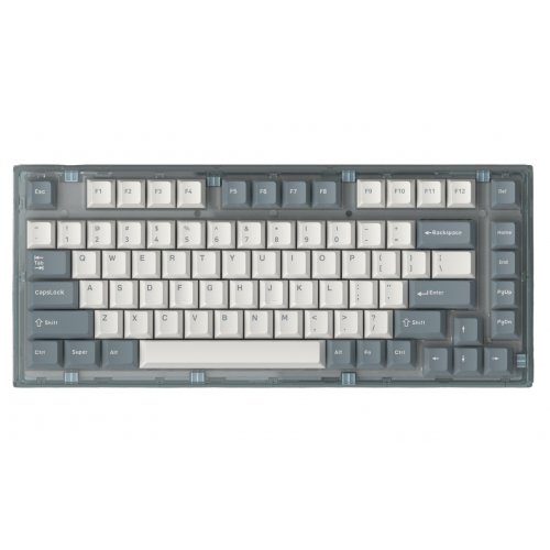 Купить Клавиатура FL ESPORTS Q75 CPM Wireless Kailh MX Cool Mint (Q75CPM-8223) Blue - цена в Харькове, Киеве, Днепре, Одессе
в интернет-магазине Telemart фото