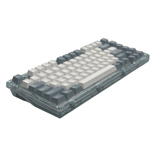 Купить Клавиатура FL ESPORTS Q75 CPM Wireless Kailh MX Cool Mint (Q75CPM-8223) Blue - цена в Харькове, Киеве, Днепре, Одессе
в интернет-магазине Telemart фото