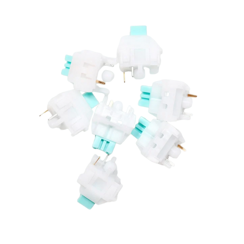 Купить Клавиатура FL ESPORTS Q75 CPM Wireless Kailh MX Cool Mint (Q75CPM-8223) Blue - цена в Харькове, Киеве, Днепре, Одессе
в интернет-магазине Telemart фото