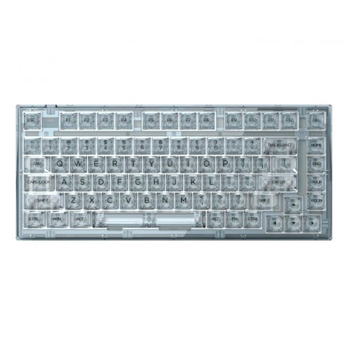 Купить Клавиатура FL ESPORTS Q75 SAM Wireless Kailh clione Limacina (Q75SAM-8853) Blue - цена в Харькове, Киеве, Днепре, Одессе
в интернет-магазине Telemart фото