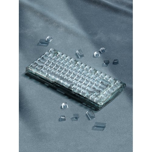 Купить Клавиатура FL ESPORTS Q75 SAM Wireless Kailh clione Limacina (Q75SAM-8853) Blue - цена в Харькове, Киеве, Днепре, Одессе
в интернет-магазине Telemart фото
