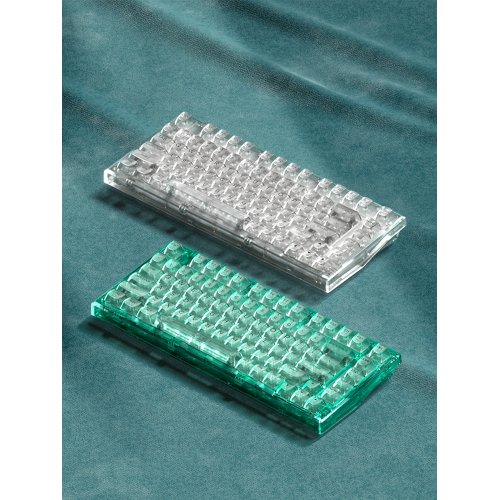 Купить Клавиатура FL ESPORTS Q75 SAM Wireless Kailh clione Limacina (Q75SAM-8853) Blue - цена в Харькове, Киеве, Днепре, Одессе
в интернет-магазине Telemart фото