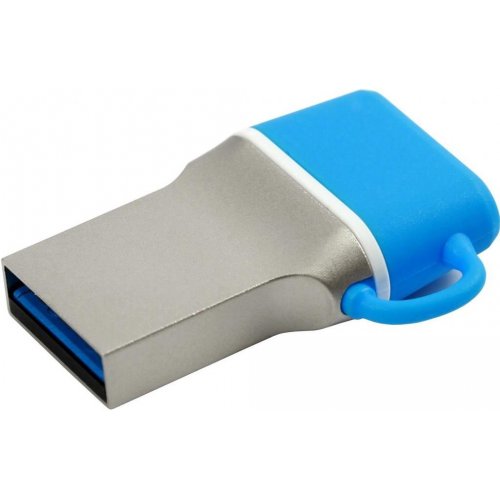 Купить Накопитель GoodRAM DualDrive C 16GB USB 3.1 Blue (PD16GH3GRDDCBR10) - цена в Харькове, Киеве, Днепре, Одессе
в интернет-магазине Telemart фото