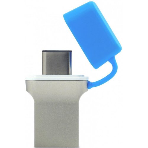 Купить Накопитель GoodRAM DualDrive C 16GB USB 3.1 Blue (PD16GH3GRDDCBR10) - цена в Харькове, Киеве, Днепре, Одессе
в интернет-магазине Telemart фото