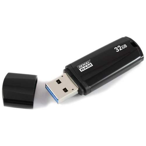 Купить Накопитель GoodRAM Mimic 32GB USB 3.0 Black (UMM3-0320K0R11) - цена в Харькове, Киеве, Днепре, Одессе
в интернет-магазине Telemart фото