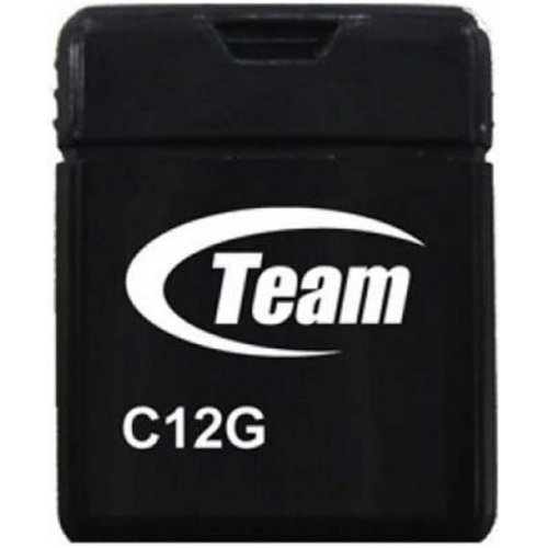 Купити Накопичувач Team C12G 4GB USB 2.0 Black (TC12G4GB01) - ціна в Києві, Львові, Вінниці, Хмельницькому, Франківську, Україні | інтернет-магазин TELEMART.UA фото