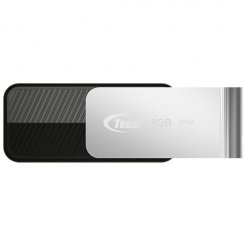 Накопичувач Team C142 8GB USB 2.0 Black (TC1428GB01)