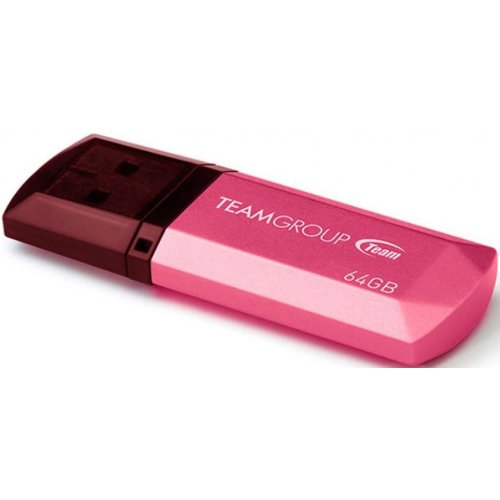 Купить Накопитель Team C153 64GB USB 2.0 Pink (TC15364GK01) - цена в Харькове, Киеве, Днепре, Одессе
в интернет-магазине Telemart фото