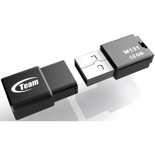Купить Накопитель Team M131 16GB USB 2.0 Black (TM13116GB01) - цена в Харькове, Киеве, Днепре, Одессе
в интернет-магазине Telemart фото