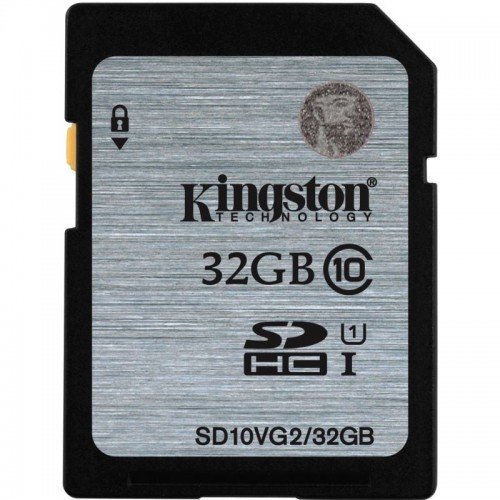 Купити Карта пам'яті Kingston SDHC 32GB Class 10 UHS-I G2 (SD10VG2/32GB) - ціна в Києві, Львові, Вінниці, Хмельницькому, Франківську, Україні | інтернет-магазин TELEMART.UA фото