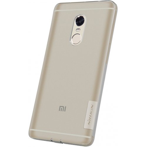 Чохол Чехол Nillkin Nature TPU для Xiaomi Redmi Note 4 Gray купити в Україні: Київ, Львів, Хмельницький, Тернопіль, Івано-Франківськ | Низька ціна, відгуки, характеристики від TELEMART фото