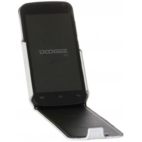 Чохол Чехол RED POINT Flip для Doogee X3 White купити в Україні: Київ, Львів, Хмельницький, Тернопіль, Івано-Франківськ | Низька ціна, відгуки, характеристики від TELEMART фото