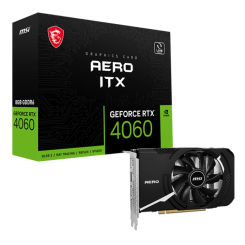 Видеокарта MSI GeForce RTX 4060 AERO ITX 8192MB (RTX 4060 AERO ITX 8G)