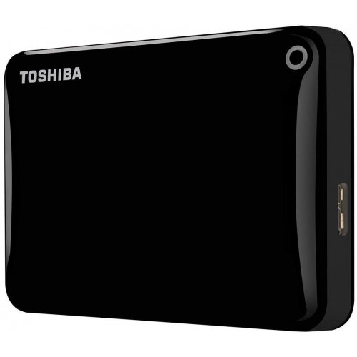 Купить Внешний HDD Toshiba Canvio Connect II 2TB (HDTC820EK3CA) Black - цена в Харькове, Киеве, Днепре, Одессе
в интернет-магазине Telemart фото