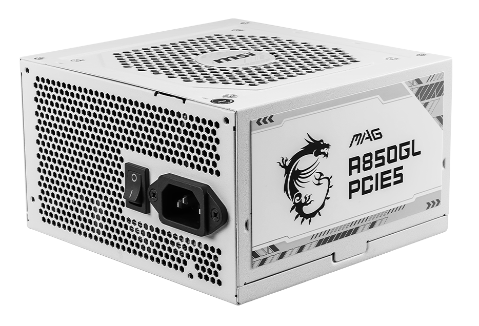 Блок питания MSI MAG 850W PCIE5 (A850GL WHITE) White купить в