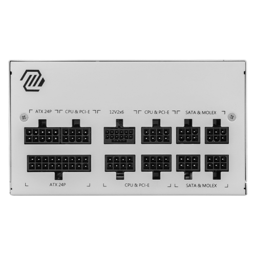 Photo MSI MAG 850W PCIE5 (A850GL WHITE) White