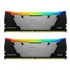 Photo RAM Kingston DDR4 16GB (2x8GB) 3600Mhz FURY Renegade RGB Black (KF436C16RB2AK2/16)