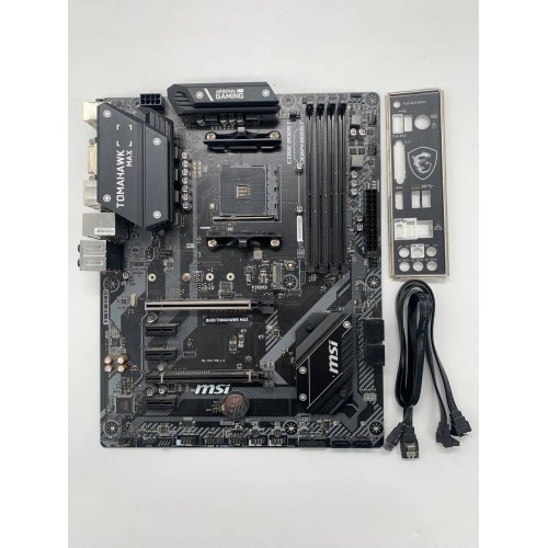 Фото материнская плата MSI B450 TOMAHAWK MAX (sAM4, AMD B450) (Восстановлено продавцом, 565862)
