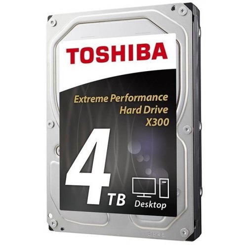 Продати Жорсткий диск Toshiba X300 4TB 128MB 7200RPM 3.5'' (HDWE140EZSTA) за Trade-In у інтернет-магазині Телемарт - Київ, Дніпро, Україна фото