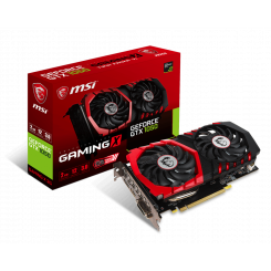 Фото Видеокарта MSI GeForce GTX 1050 Gaming X 2048MB (GTX 1050 GAMING X 2G)