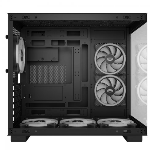 Photo PCCooler C3 T500 Tempered Glass without PSU Black