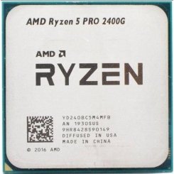 Процессор AMD Ryzen 5 PRO 2400G 3.6(3.9)GHz 4MB sAM4 Tray (YD240BC5M4MFB) (Восстановлено продавцом, 567009)