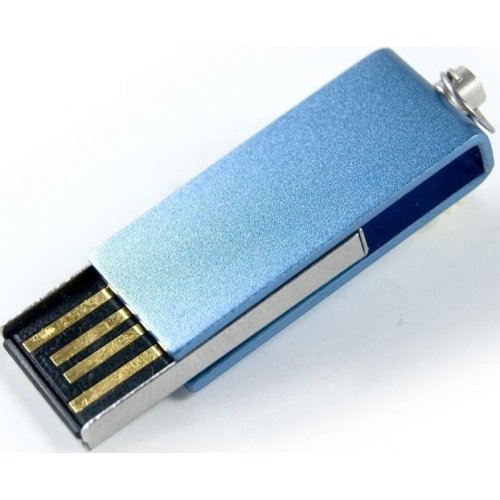 Купити Накопичувач GoodRAM Cube 64GB USB 2.0 Blue (PD64GH2GRCUBR9) - ціна в Києві, Львові, Вінниці, Хмельницькому, Франківську, Україні | інтернет-магазин TELEMART.UA фото