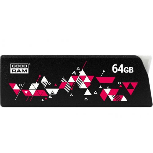 Купить Накопитель GoodRAM Click 64GB USB 3.0 Black (UCL3-0640K0R11) - цена в Харькове, Киеве, Днепре, Одессе
в интернет-магазине Telemart фото