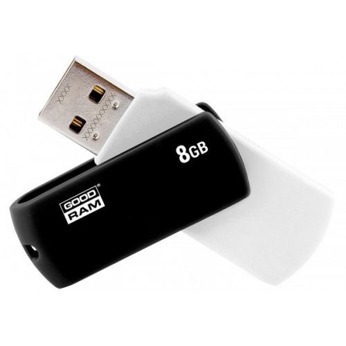 Купить Накопитель GoodRAM Colour Mix 8GB USB 2.0 Black/White (UCO2-0080KWR11) - цена в Харькове, Киеве, Днепре, Одессе
в интернет-магазине Telemart фото
