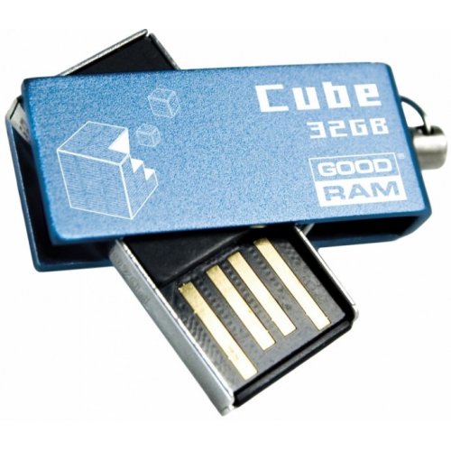 

GoodRAM Cube 32GB USB 2.0 Blue (UCU2-0320B0R11)