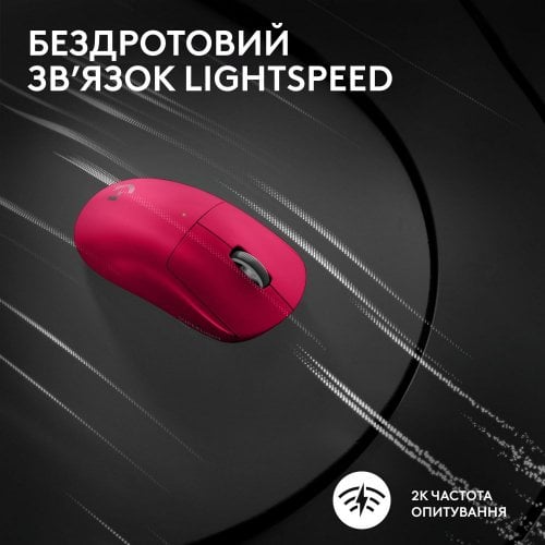 Photo Mouse Logitech G Pro X Superlight 2 Lightspeed Wireless (910-006797) Magenta