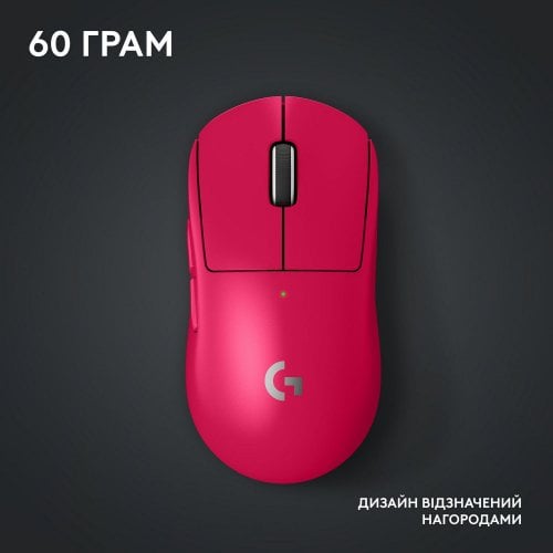 Photo Mouse Logitech G Pro X Superlight 2 Lightspeed Wireless (910-006797) Magenta