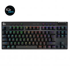 Клавіатура Logitech G Pro X TKL LightSpeed Mechanical Tactile Wireless (920-012136) Black