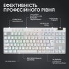 Photo Keyboard Logitech G Pro X TKL LightSpeed Mechanical Tactile Wireless (920-012148) White