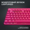 Фото Клавіатура Logitech G Pro X TKL LightSpeed Mechanical Tactile Wireless (920-012159) Magenta