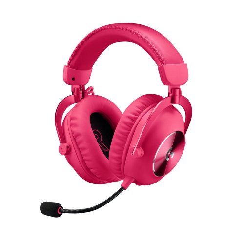 Купить Наушники Logitech G Pro X 2 Lightspeed Wireless (981-001275) Magenta - цена в Харькове, Киеве, Днепре, Одессе
в интернет-магазине Telemart фото