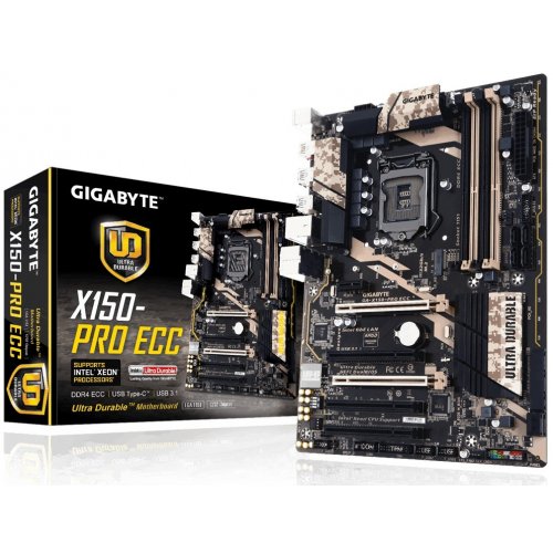 Продати Материнська плата Gigabyte GA-X150-PRO ECC (s1151, Intel C232) за Trade-In у інтернет-магазині Телемарт - Київ, Дніпро, Україна фото