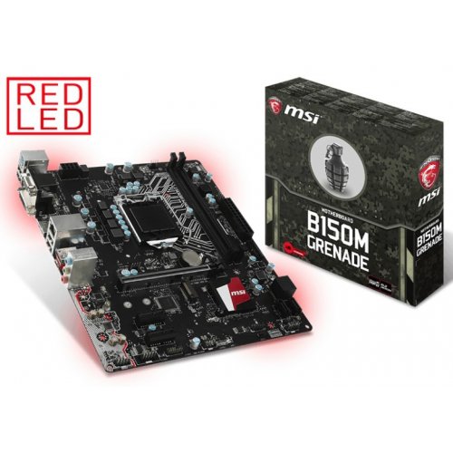Продати Материнська плата MSI B150M GRENADE (s1151, Intel B150) за Trade-In у інтернет-магазині Телемарт - Київ, Дніпро, Україна фото