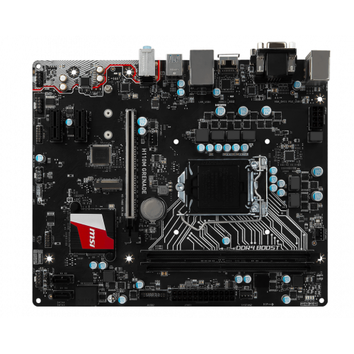 Продати Материнська плата MSI H110M GRENADE (s1151, Intel H110) за Trade-In у інтернет-магазині Телемарт - Київ, Дніпро, Україна фото