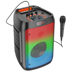 Портативна акустика BOROFONE BP10 Fireworks outdoor BT speaker with mic (BP10B) Black
