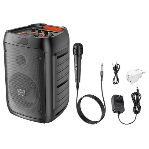 Портативна акустика BOROFONE BP10 Fireworks outdoor BT speaker with mic (BP10B) Black купити в Україні | Telemart фото