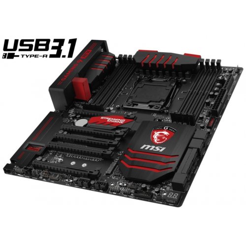Продать Материнская плата MSI X99A GAMING 9 ACK (s2011-3, Intel X99) по Trade-In интернет-магазине Телемарт - Киев, Днепр, Украина фото