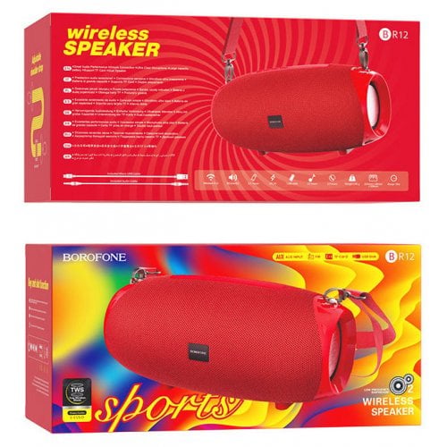 Портативная акустика BOROFONE BR12 Amplio sports (BR12R) Red купить в Украине | Telemart фото