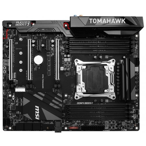 Продать Материнская плата MSI X99A TOMAHAWK (s2011-3, Intel X99) по Trade-In интернет-магазине Телемарт - Киев, Днепр, Украина фото