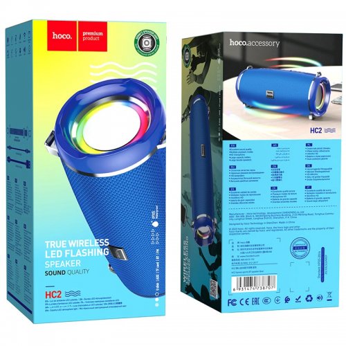 Портативна акустика HOCO HC2 Xpress sports (6931474738707) Blue купити в Україні | Telemart фото