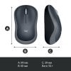 Фото Мышка Logitech Wireless Mouse M185 Grey