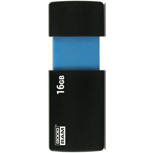 Купить Накопитель GoodRAM Slide 16 GB USB 2.0 Black (USL2-0160K0R11) - цена в Харькове, Киеве, Днепре, Одессе
в интернет-магазине Telemart фото