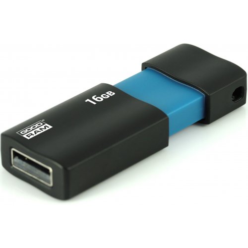 Купить Накопитель GoodRAM Slide 16 GB USB 2.0 Black (USL2-0160K0R11) - цена в Харькове, Киеве, Днепре, Одессе
в интернет-магазине Telemart фото