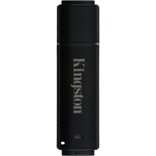 Купить Накопитель Kingston DataTraveler 4000 G2 Metal Security 16GB USB 3.0 Black (DT4000G2/16GB) - цена в Харькове, Киеве, Днепре, Одессе
в интернет-магазине Telemart фото